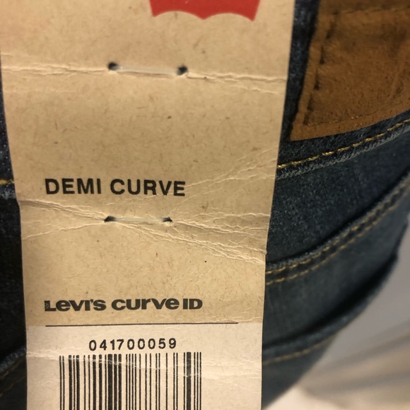 NWOT True Religion Women's  Demi Curve Mid Rise Straight Blue Jeans. Size 25 - Picture 11 of 12